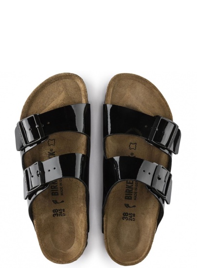 Klapki BIRKENSTOCK Arizona BF Patent Black 1005292