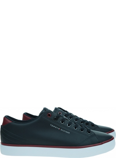 Trampki Męskie TOMMY HILFIGER Th Hi Vulc Core Low Leather FM0FM05041 DW5