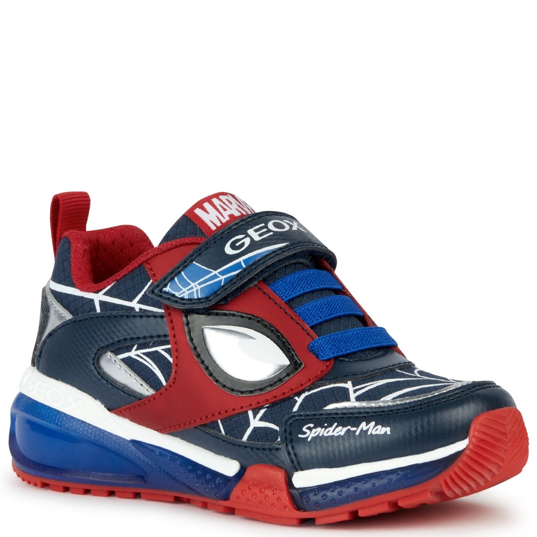 Buty Świecące Spiderman GEOX J Bayonyc Boy J36FED 0FUCE C0833