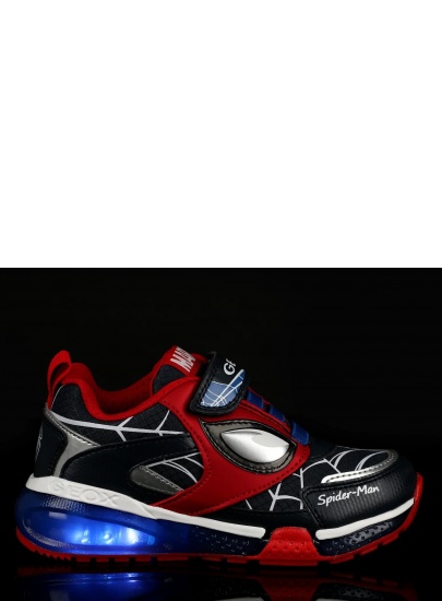 Buty Świecące Spiderman GEOX J Bayonyc Boy J36FED 0FUCE C0833