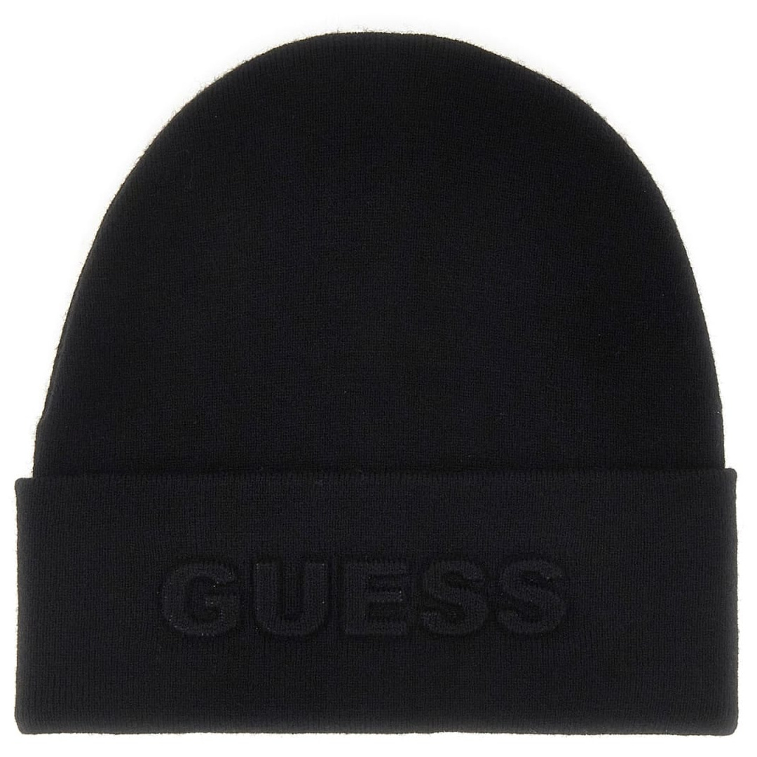 Czapka Damska GUESS Beanie AW5179POL01 BLA