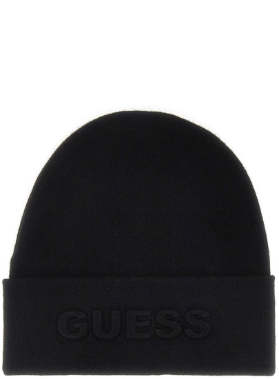 Czapka Damska GUESS Beanie AW5179POL01 BLA