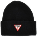 Czapka Damska GUESS Beanie Patch Triangolo AW5234VIS01 BLA