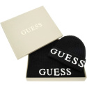 GUESS Gift Beanie + Scarf Logo GFBOXWP4402 BLA 1