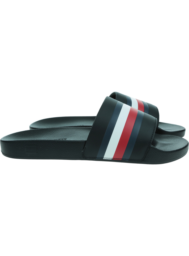 Klapki Męskie TOMMY HILFIGER Pool Slide FM0FM05233 BDS