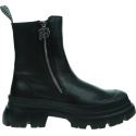 Czarne Sztyblety KARL LAGERFELD TREKKA MAX NFT Zip Stretch Boot KL43554 F0S