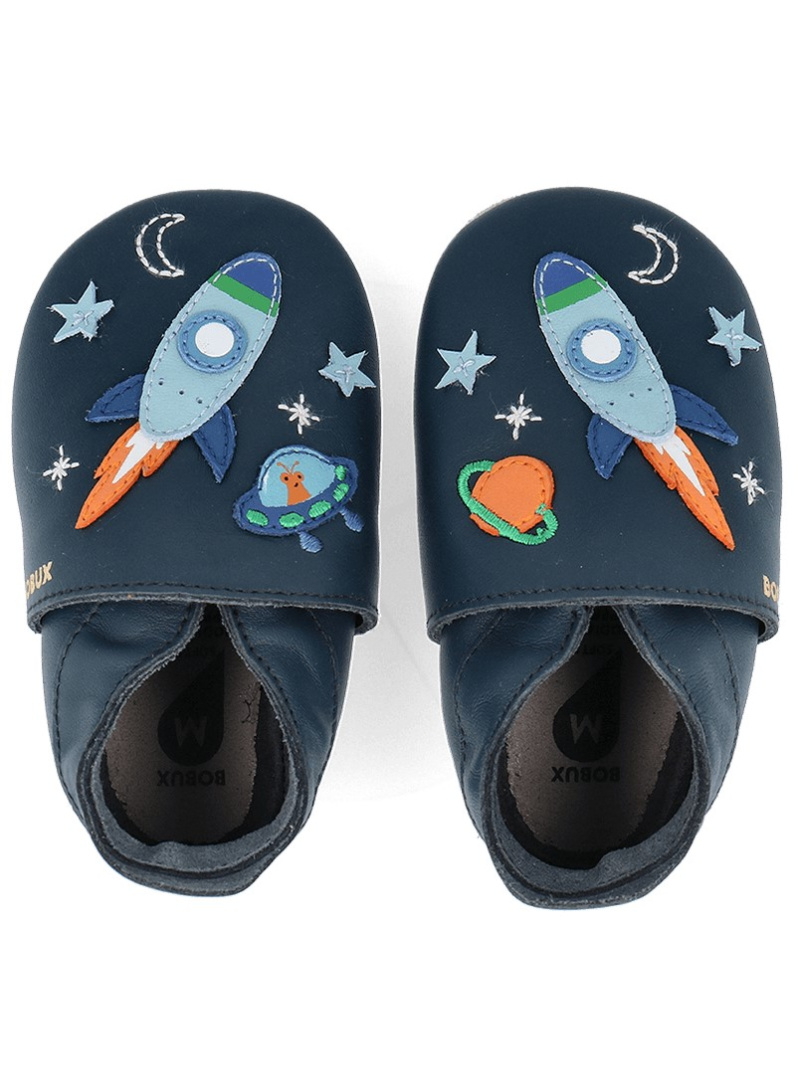 BOBUX Soft Sole Cosmic Rocket Navy