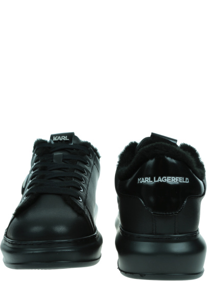 Ocieplane Sneakersy KARL LAGERFELD Kapri Mens NFT Lo Lined KL52531L 00X