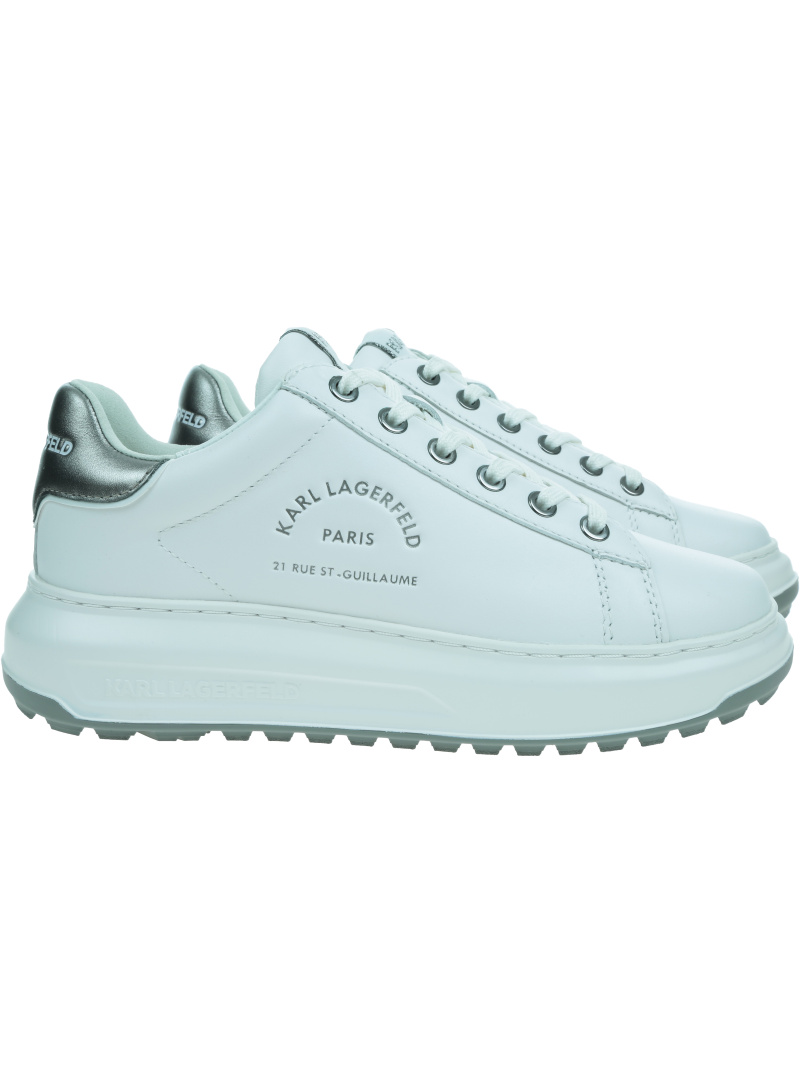 Sneakersy KARL LAGERFELD Kapri Lug Maison Karl Lace KL67538 01S