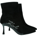 Botki zamszowe KARL LAGERFELD SIENNA Signia Ankle Boot KL32744 500 2