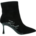 Botki zamszowe KARL LAGERFELD SIENNA Signia Ankle Boot KL32744 500 3