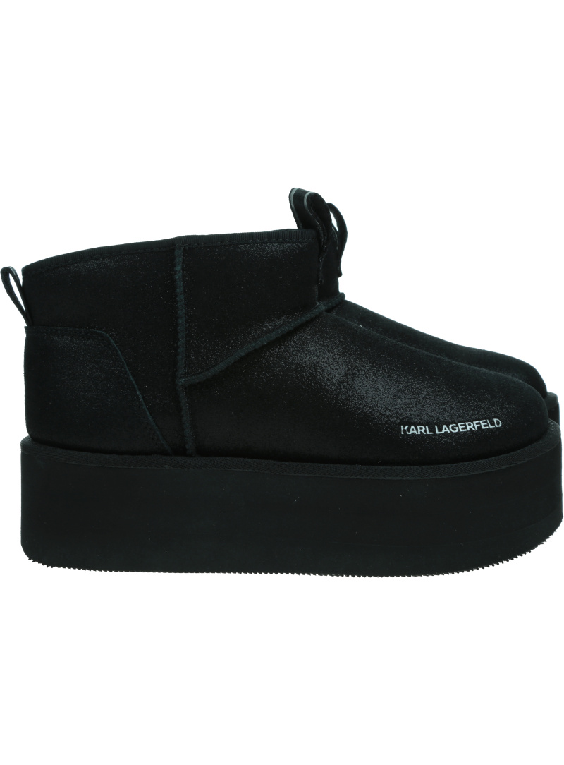 Botki KARL LAGERFELD THERMO Lo Slip On Boot KL48522S 5S0