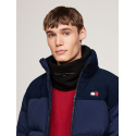 Dzianinowy komin TOMMY JEANS Tjm Linear Logo Fleece Snood AM0AM12648 BDS 4