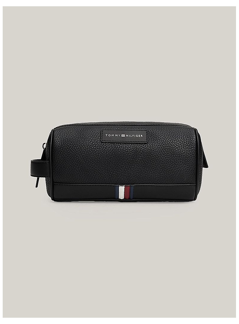 Kosmetyczka TOMMY HILFIGER TH Business Pu Washbag AM0AM12778 BDS