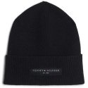 Czapka Zimowa TOMMY HILFIGER TH Foundation Cotton Beanie AM0AM12797 BDS 1