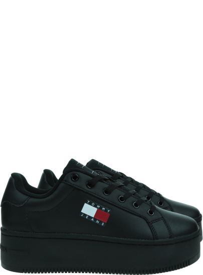 Trampki Na Platformie TOMMY JEANS Tjw Flatform Ess EN0EN02518 BDS