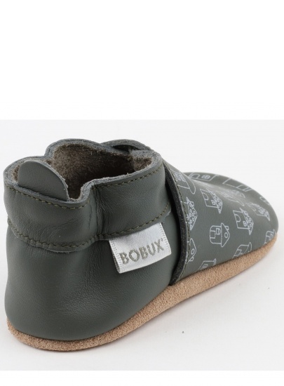 For babies BOBUX 4414 ARMY HOUSE PRINT SOFT SOLE | EN