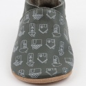 For babies BOBUX 4414 ARMY HOUSE PRINT SOFT SOLE | EN