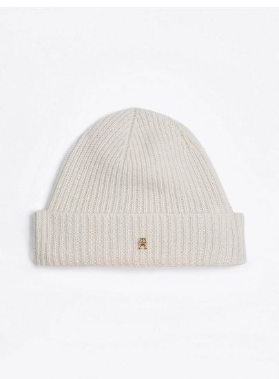 Czapka Zimowa TOMMY HILFIGER Cashmere Chic Beanie AW0AW16623 YBH