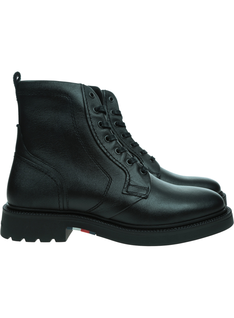 TOMMY HILFIGER Hilfiger Comfort Lwt Lth Boot FM0FM05183 BDS