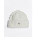 Czapka Zimowa TOMMY HILFIGER TH Luxe Beanie AW0AW16628 YBH 1