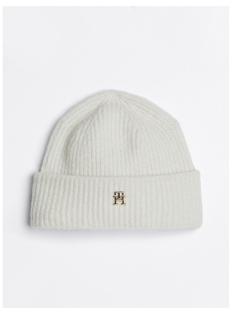 Czapka Zimowa TOMMY HILFIGER TH Luxe Beanie AW0AW16628 YBH