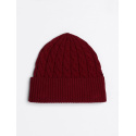 Czapka Zimowa TOMMY HILFIGER TH Naval Cable Beanie AW0AW16629 XJS 2