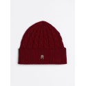 Czapka Zimowa TOMMY HILFIGER TH Naval Cable Beanie AW0AW16629 XJS 1