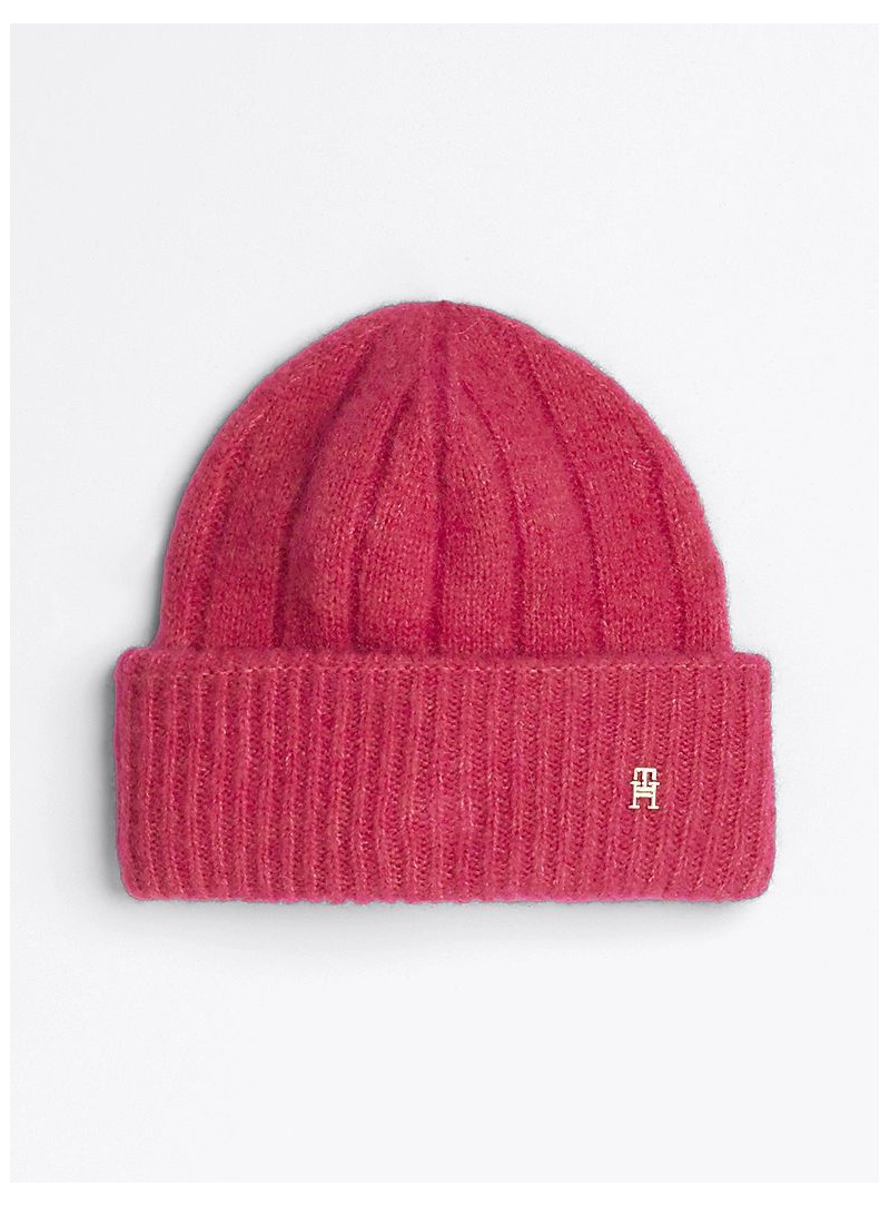 Czapka Zimowa TOMMY HILFIGER TH Timeless Beanie AW0AW16630 XI0