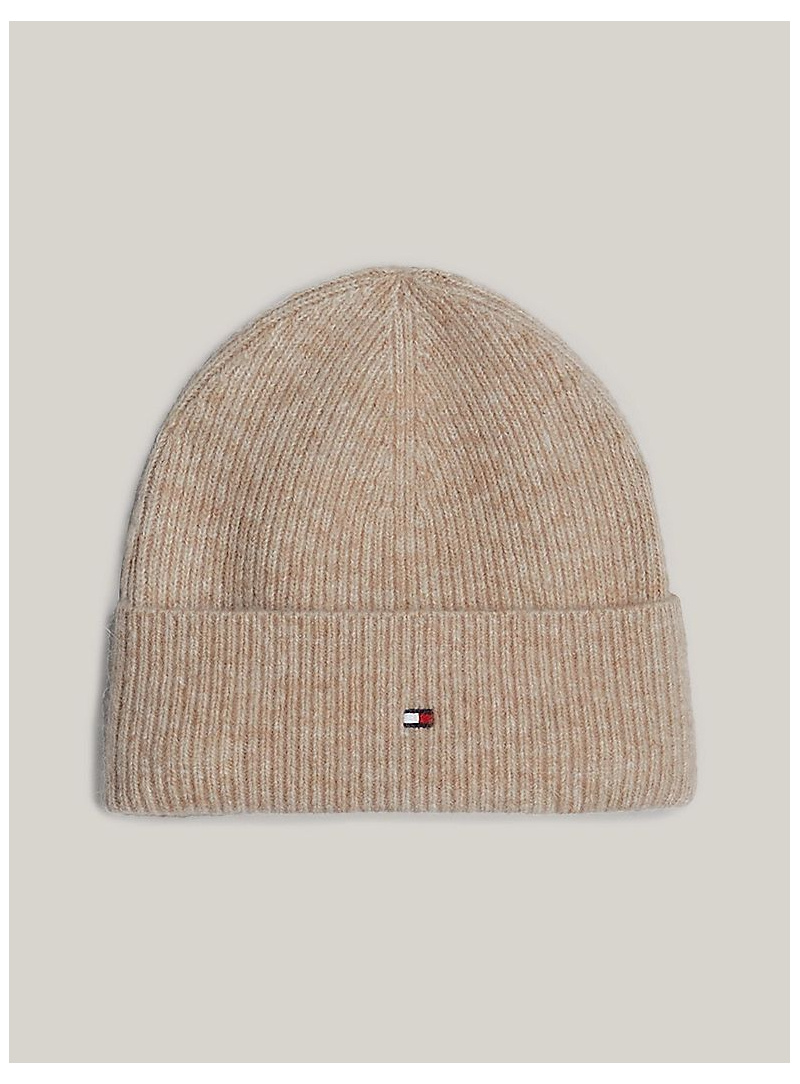 Czapka Zimowa TOMMY HILFIGER Essential Flag Fuzzy Beanie AW0AW16633 AEG