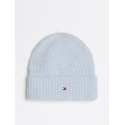 Czapka Zimowa TOMMY HILFIGER Essential Flag Fuzzy Beanie AW0AW16633 C1O 1