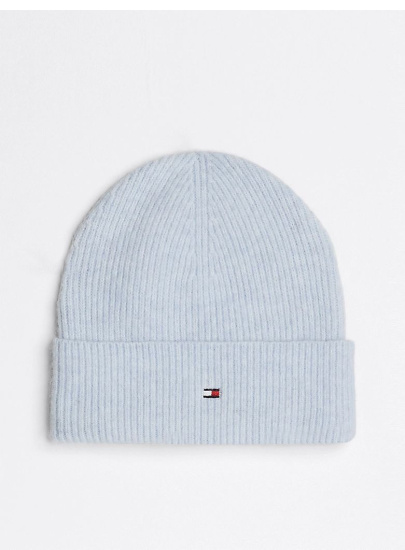 Czapka Zimowa TOMMY HILFIGER Essential Flag Fuzzy Beanie AW0AW16633 C1O