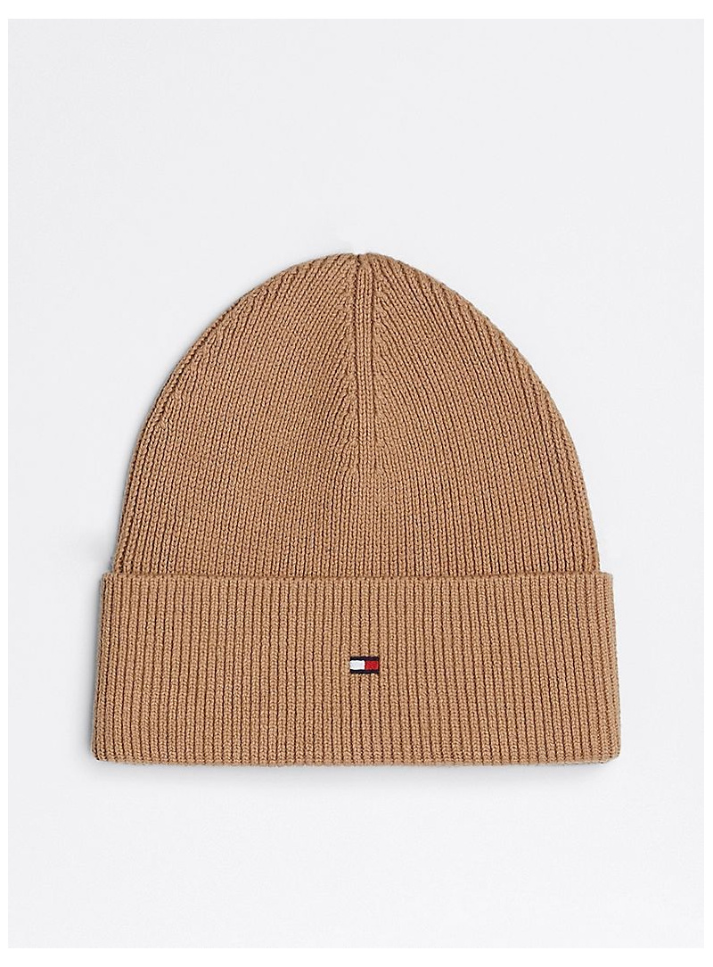 Czapka Zimowa TOMMY HILFIGER Essential Flag Beanie AW0AW16637 AEH