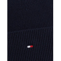 Czapka Zimowa TOMMY HILFIGER Essential Flag Beanie AW0AW16637 DW6 3