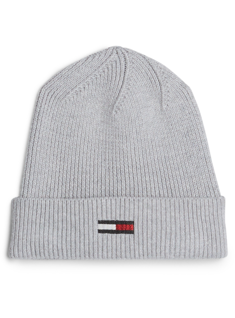 Czapka Zimowa TOMMY JEANS TJW Elongated Flag Beanie AW0AW16777 P9V