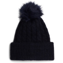 Czapka Zimowa TOMMY HILFIGER TH Timeless Beanie Cable AW0AW16989 DW6 2