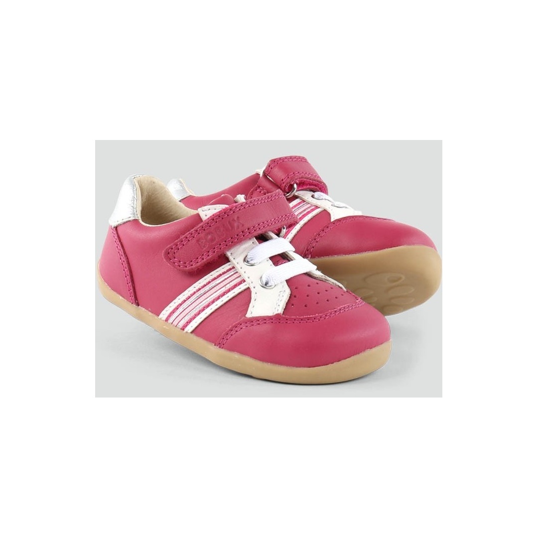 PÓŁBUTY BOBUX 723705 TRACKSIDE ROSE/SILVER/WHITE STEP UP