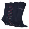 TOMMY HILFIGER 701229780 001 Th Men Sock 4P Monogram Stripe Giftbox 2