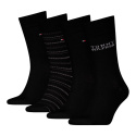 Zestaw Skarpetki Męskie TOMMY HILFIGER 701229780 002 Th Men Sock 4P Monogram Stripe Giftbox 1