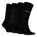 Zestaw Skarpetki Męskie TOMMY HILFIGER 701229780 002 Th Men Sock 4P Monogram Stripe Giftbox 2