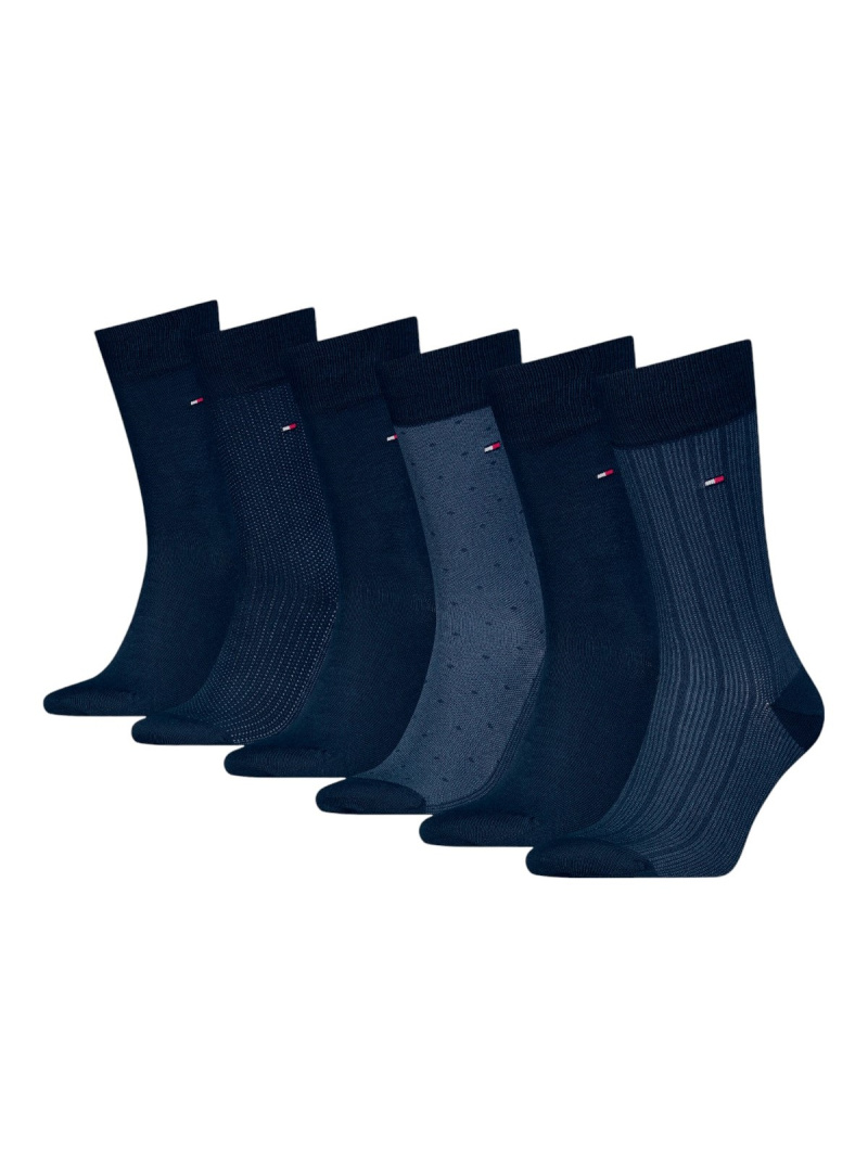 TOMMY HILFIGER 701229781 001 Th Men Sock 6P Giftbox