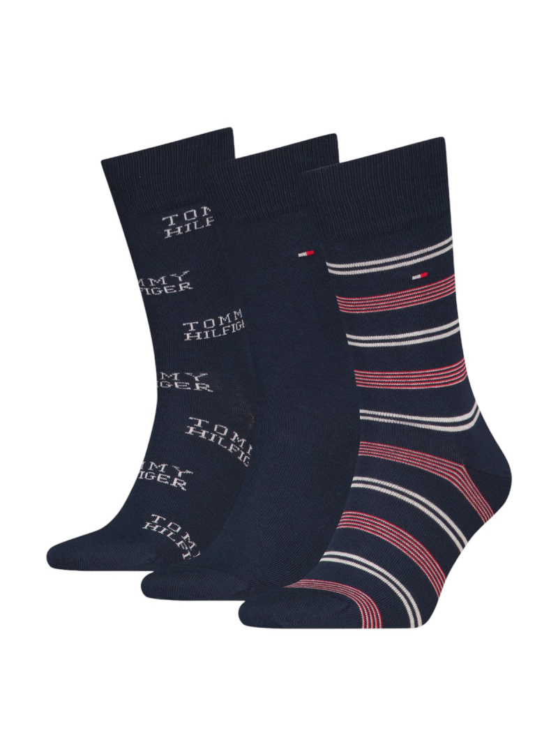 TOMMY HILFIGER 701229783 001 Th Men Sock 3P Giftbox