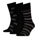 Zestaw Skarpetki Męskie TOMMY HILFIGER 701229783 002 Th Men Sock 3P Giftbox