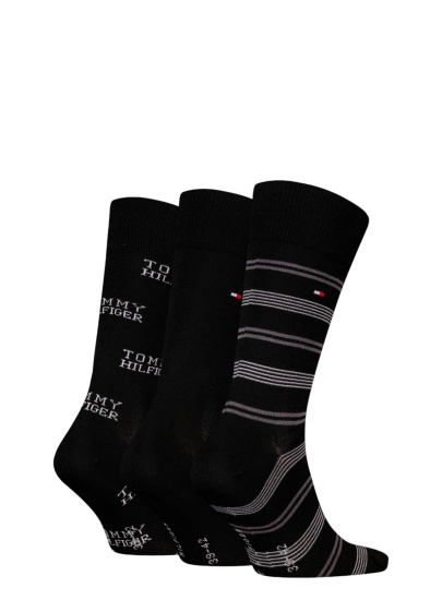 Zestaw Skarpetki Męskie TOMMY HILFIGER 701229783 002 Th Men Sock 3P Giftbox