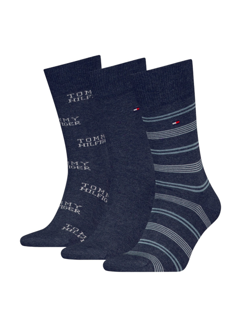 TOMMY HILFIGER 701229783 003 Th Men Sock 3P Giftbox