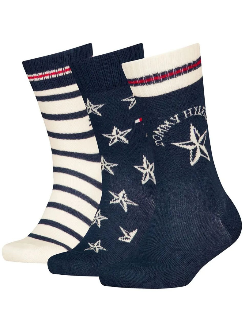 TOMMY HILFIGER 701229875 001 Th Kids Sock 3P Giftbox