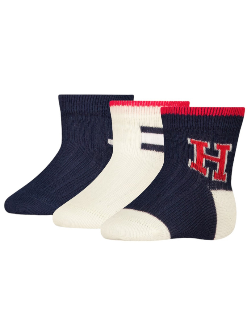 TOMMY HILFIGER 701229881 001 Th Baby Sock 3P Giftbox