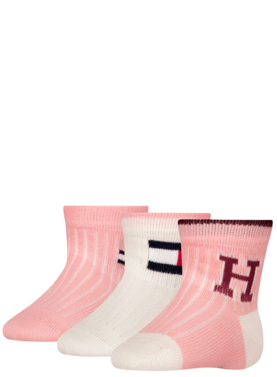 Zestaw Skarpetki Niemowlęce TOMMY HILFIGER 701229881 003 Th Baby Sock 3P