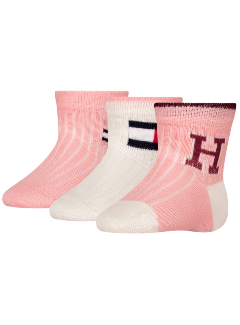 TOMMY HILFIGER 701229881 003 Th Baby Sock 3P Giftbox