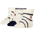 Zestaw Skarpetki Niemowlęce TOMMY HILFIGER 701229888 001 Th Baby Sock 3P Giftbox 1